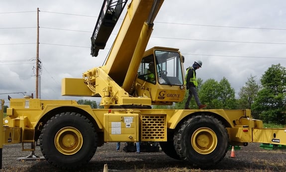Mobile Crane Operator Skills Building ITI